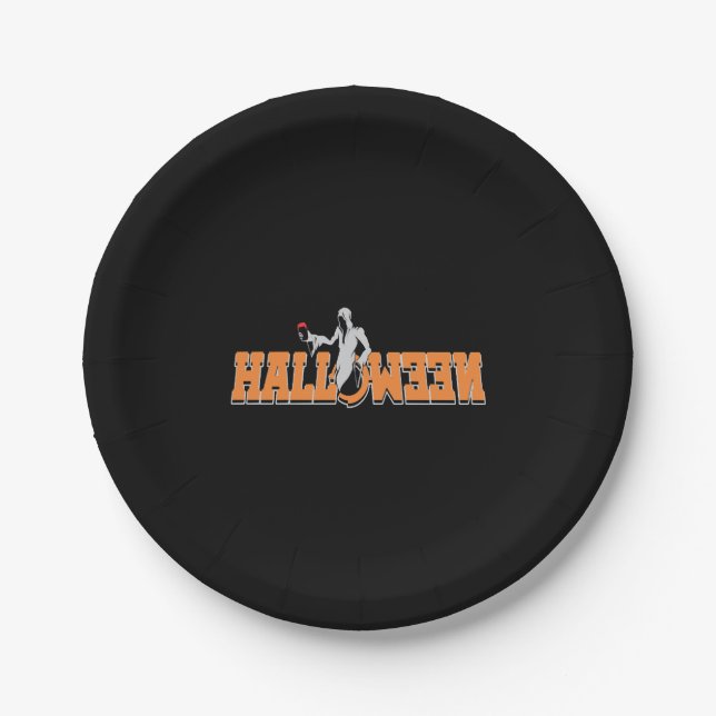 Boje halloween pappteller (Vorderseite)