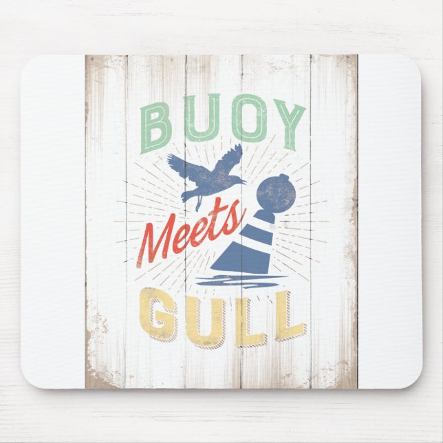 Boje JJ72 trifft Gull.tif Mousepad (Vorne)