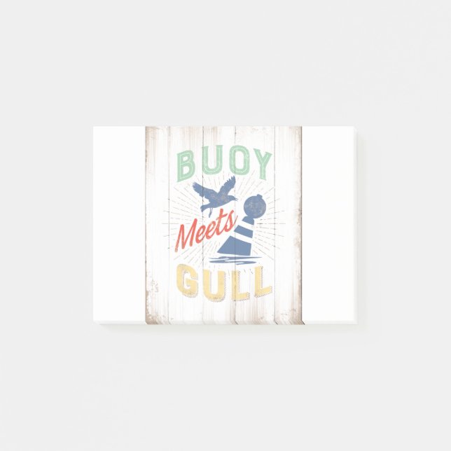 Boje JJ72 trifft Gull.tif Post-it Klebezettel (Vorderseite)