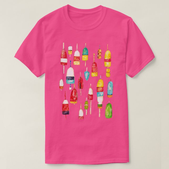 Bojen Aquarell 2 T-Shirt (Design vorne)