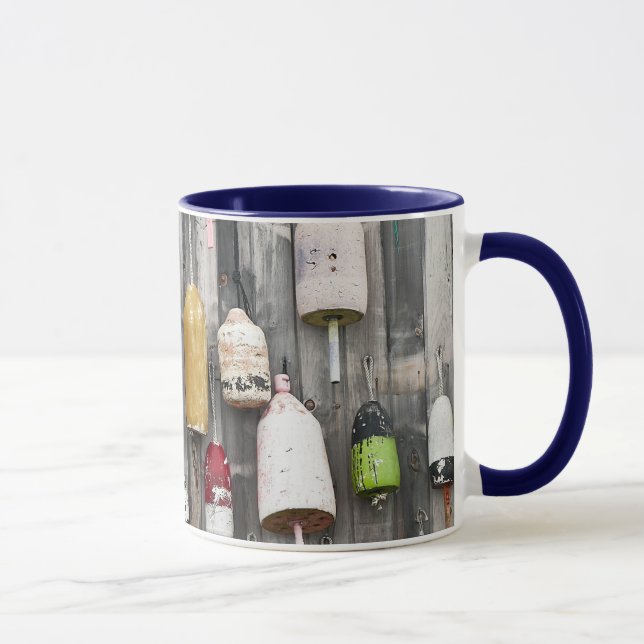 Bojen-Bretterbude, Maine, Becher Tasse (Rechts)