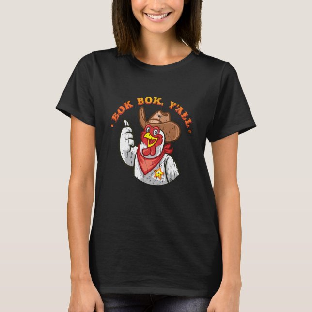 Bok bok, Leute - Hühner T-Shirt (Vorderseite)
