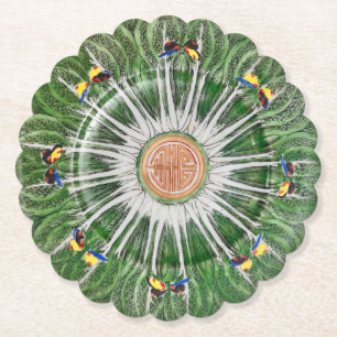 Bok Choy Papieruntersetzer Untersetzer