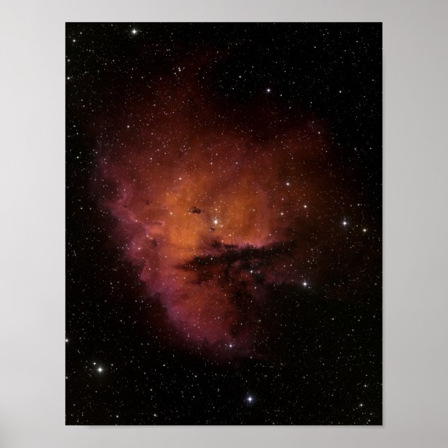 Bok Globules in NGC 281 Poster (Vorne)