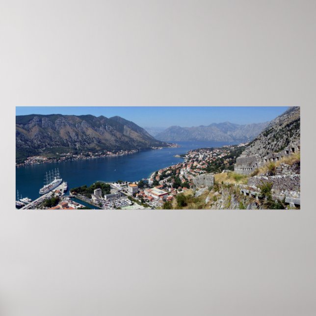 Boka kotorska Montenegro Crna Gora Poster (Vorne)