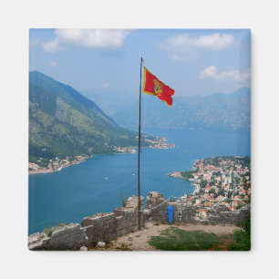 Boka Kotorska, Montenegro Platz Magnet