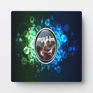 Bokeh Art Plaque Fotoplatte