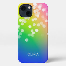 Bokeh Colorful Gradient iPhone 13 Hülle