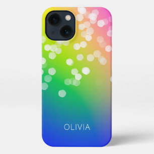 Bokeh Colorful Gradient iPhone 13 Hülle