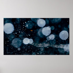 Bokeh effects wallpaper poster