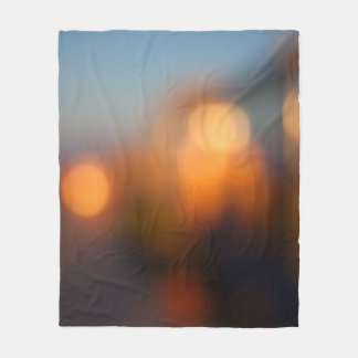Bokeh Fleecedecke
