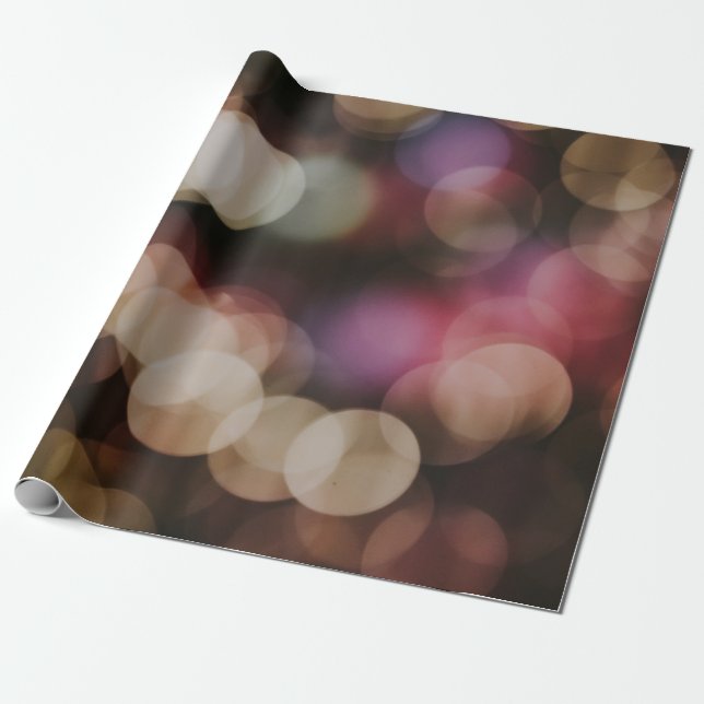 Bokeh-Fotografie Geschenkpapier (Ungerollt)