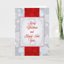 Bokeh Frohe Weihnachtskarte