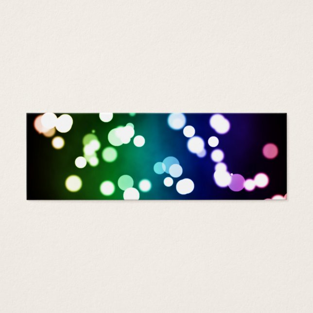 Bokeh-Lesezeichen (Vorderseite)