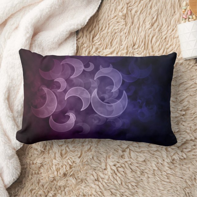 Bokeh Moons Lendenkissen (Decke)