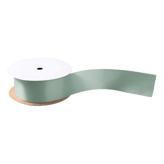 Bokeh Navidad Light Forest Green Satinband (Spule)