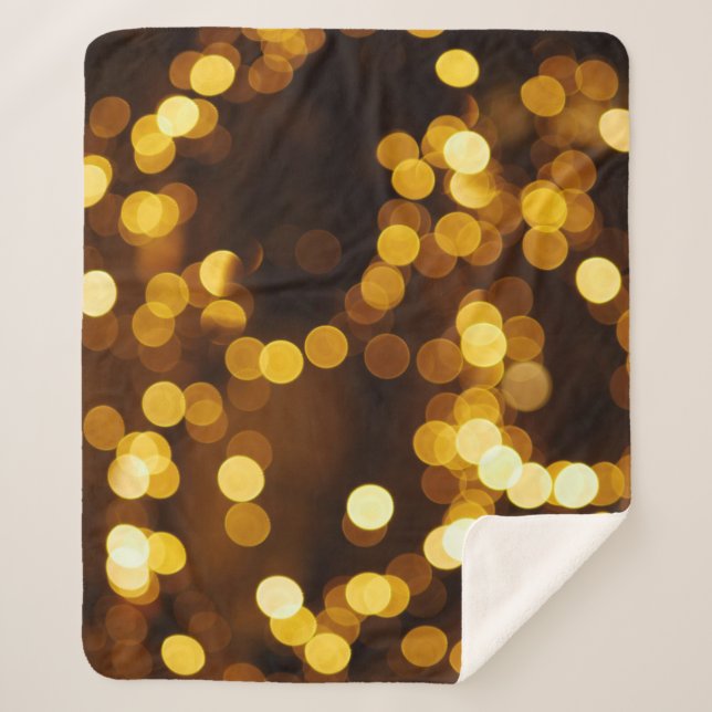 Bokeh photography sherpadecke (Vorderseite)