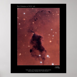 BokGlobulesInNGC281-2006-13 Poster