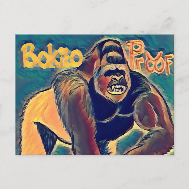 Bokito Proof Postkarte (Vorderseite)
