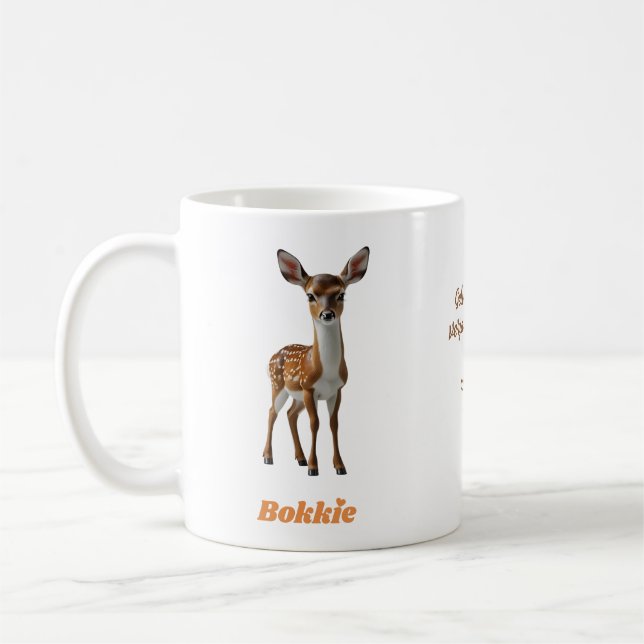 BOKKIE Afrikaans Saffa Expat Afrikaanse Humor Kaffeetasse (Links)