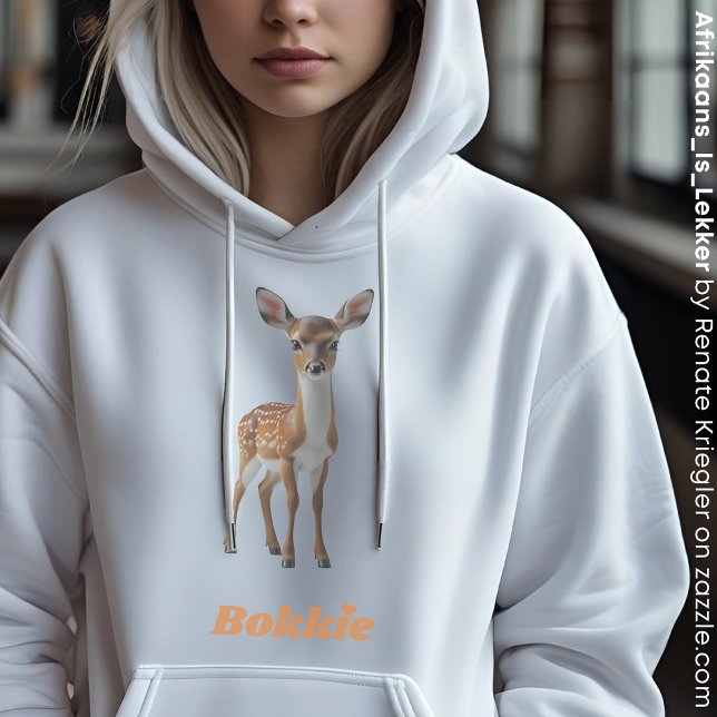 BOKKIE Afrikaans Saffa Expat Afrikaanse Spaß Hoodie (Von Creator hochgeladen)