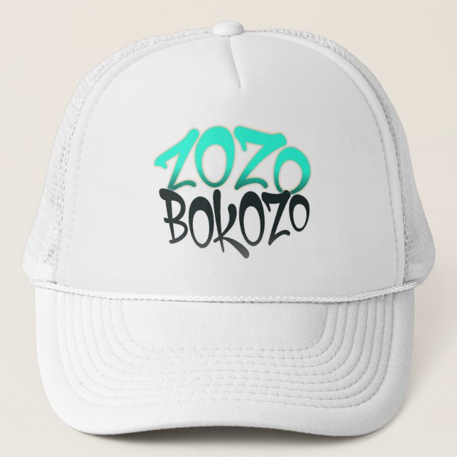 BOKOZO Graffiti - ZOZO BOKOZO Edition Truckerkappe (Vorderseite)