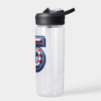 Bold 45. Geburtstagsfeier Tasse - American Flag Ba Trinkflasche