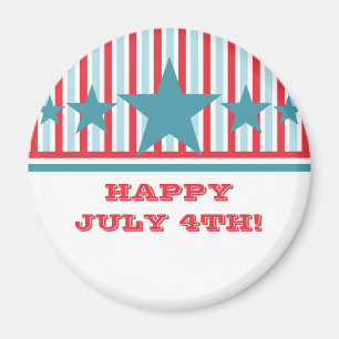 Bold 4. Juli US Flagge Magnet