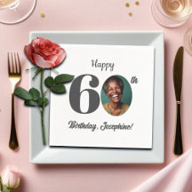 Bold 60th Birthday Party Photo