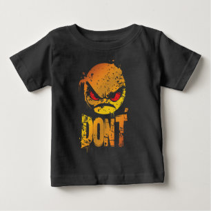 Bold Angry Emoji mit 'DON'T Text' Baby T-shirt