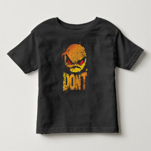 Bold Angry Emoji mit 'DON'T Text' Kleinkind T-shirt