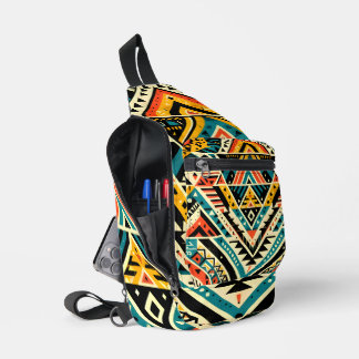 Bold Aztec Adventure Crossbody Bag