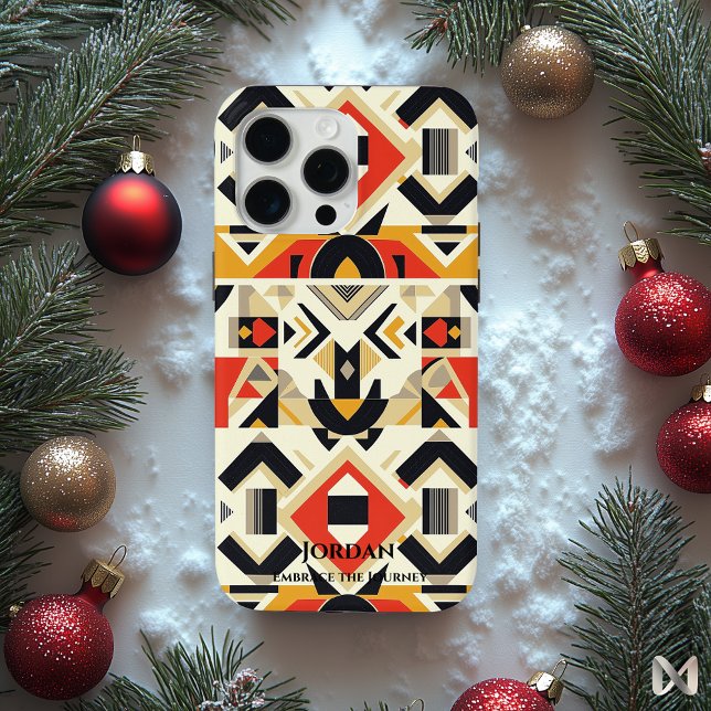 Bold Aztec Geometry - Vibrant-Tribal-Muster Case-Mate iPhone Hülle (Von Creator hochgeladen)