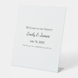 Bold Baby Shower Welcome Sign – Funny Wow Factor Sockelschild