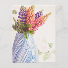 Bold Beautiful Flowers Postkarte