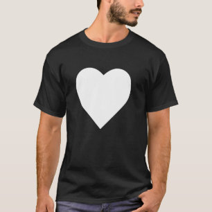 Bold Big Heart Graphic Summer T-Shirt