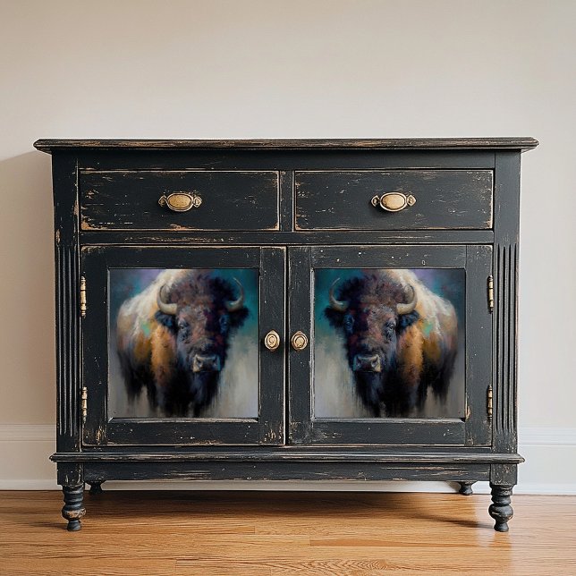 Bold Bison Art Decoupage Geschenkpapier Set (Von Creator hochgeladen)
