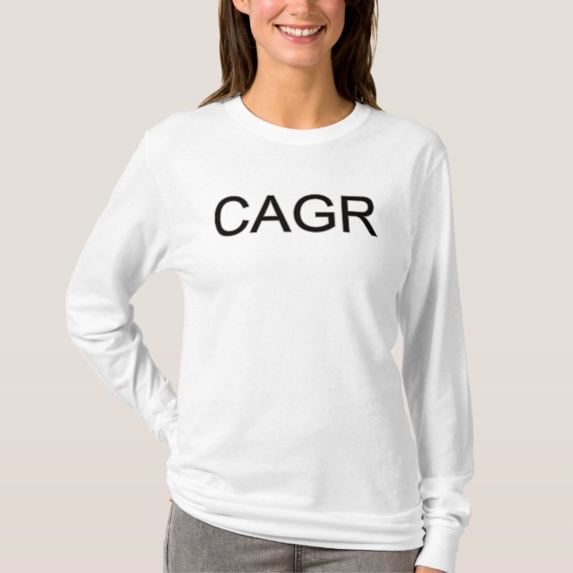 Bold Black CAGR T-Shirt (Vorderseite)