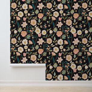 Bold Blossom Elegantes Muster für Blume Tapete