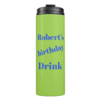 Bold Blue on Lime Green Geburtstagsparty
