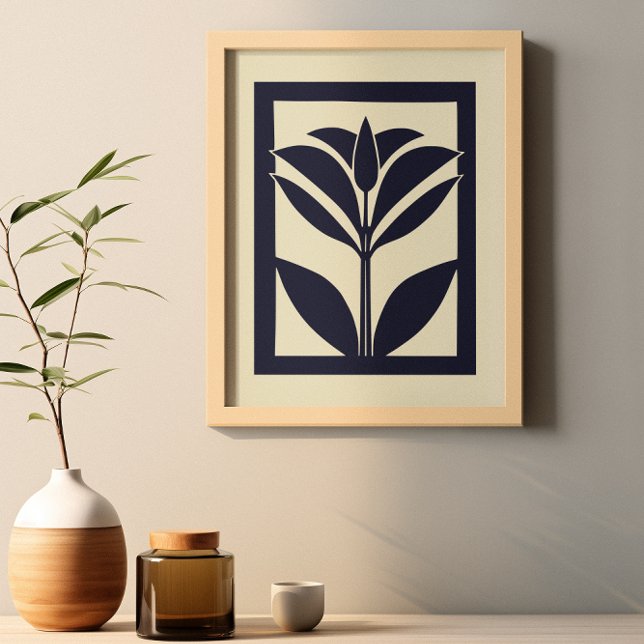 Bold Botanical Shadow Poster (Von Creator hochgeladen)