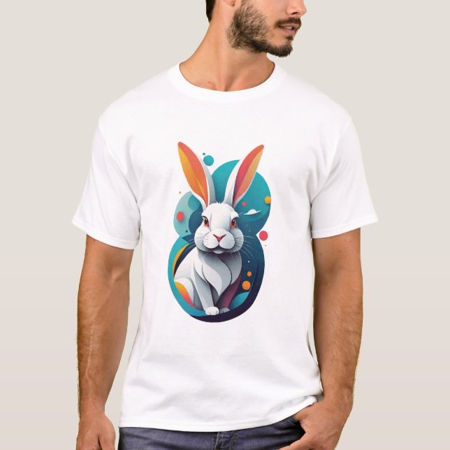 Bold Bunny T-Shirt (Vorderseite)