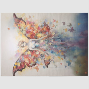 Bold Butterfly Fairy Seidenpapier