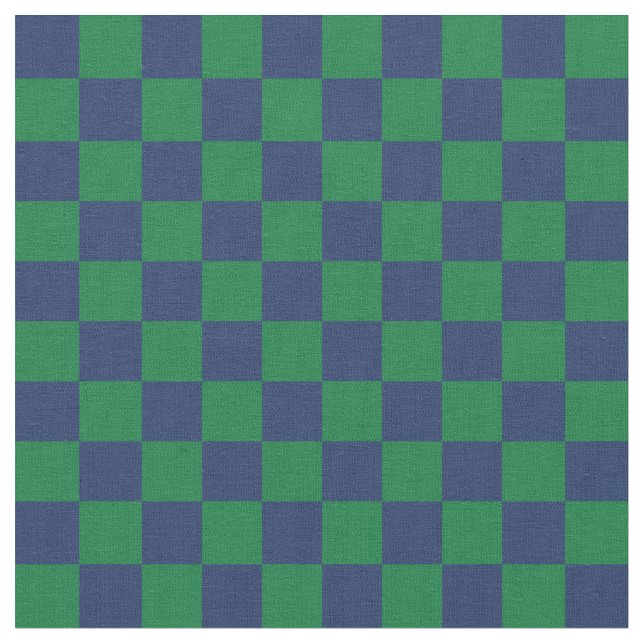 Bold Checkerboard Stoff (Nahaufnahme)
