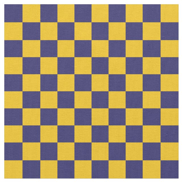 Bold Checkerboard Stoff (Nahaufnahme)