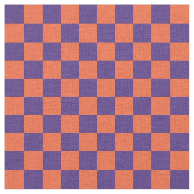 Bold Checkerboard Stoff (Nahaufnahme)