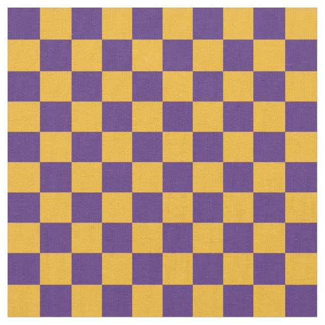 Bold Checkerboard Stoff (Nahaufnahme)