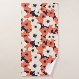 Bold & Chic Anemone Badehandtuch