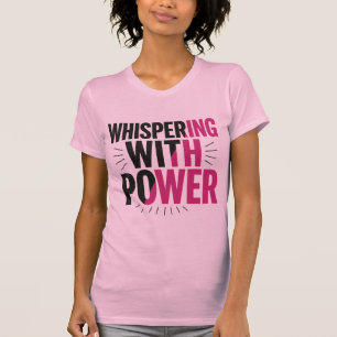 Bold Contrast Typografy T - Shirt Einzigartige G