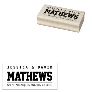 Bold Creative Stylish Gummistempel